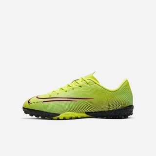 Ghete Fotbal Nike Jr. Mercurial Vapor 13 Academy MDS TF Artificial-Turf Fete Lămâie Negrii | XOHN-45